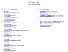 Tablet Screenshot of icculus.org